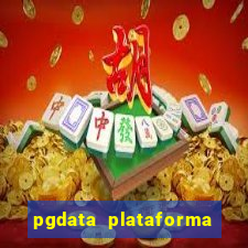 pgdata plataforma de jogos